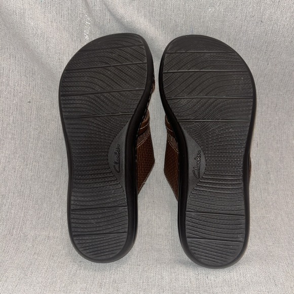 Clarks Womens Laurieann Edge brown size 8 M - Picture 8 of 8